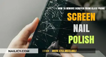 Fixing Scratches on Your Phone Screen with Nail Polish