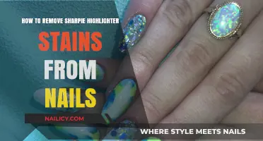 Removing Sharpie Highlighter Stains from Nails: A Quick Guide