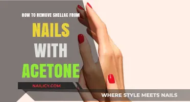 Removing Shellac Nails: Acetone Soak-Off Method