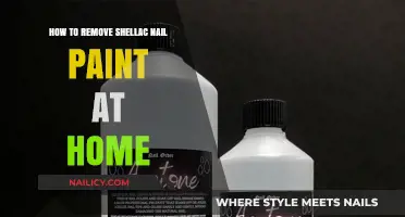 Easy Shellac Nail Paint Removal at Home