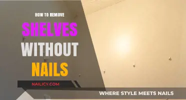 Efficiently Removing Shelves: No Nails Required