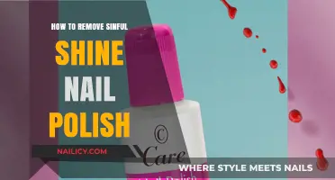 Easy Steps to Remove Sinful Shine Nail Polish