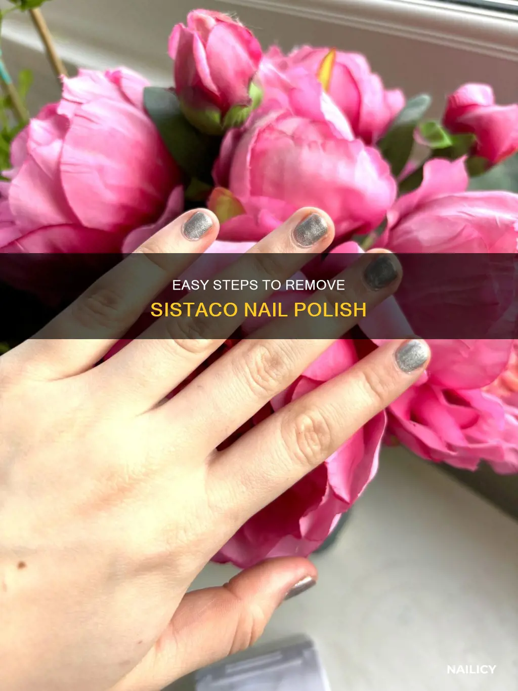 how to remove sistaco nail polish