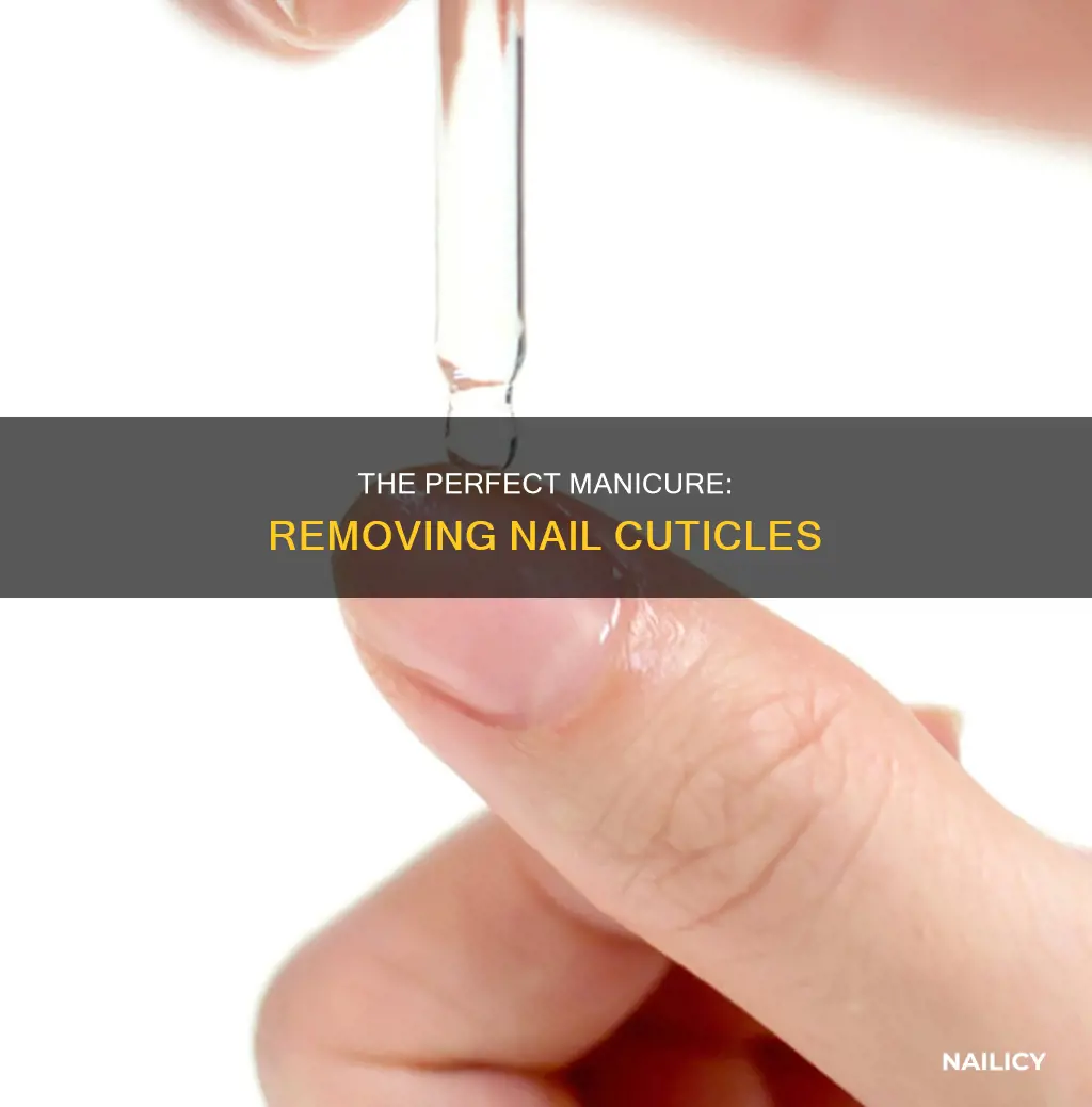 how to remove skin around nails