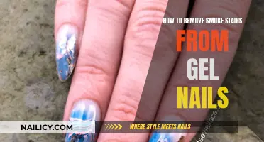 Gel Nails: Removing Smoke Stains, the Easy Way