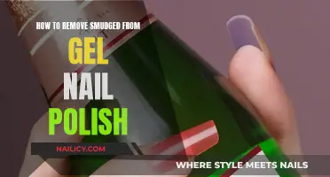 Gel Nail Polish: Removing Smudges and Imperfections