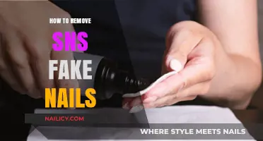 Removing SNS Nails: A Step-by-Step Guide