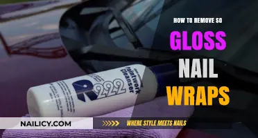 Easy Removal of So Gloss Nail Wraps at Home