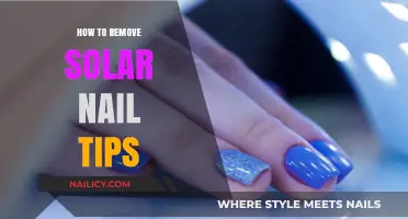 Removing Solar Nail Tips: An Easy DIY Guide