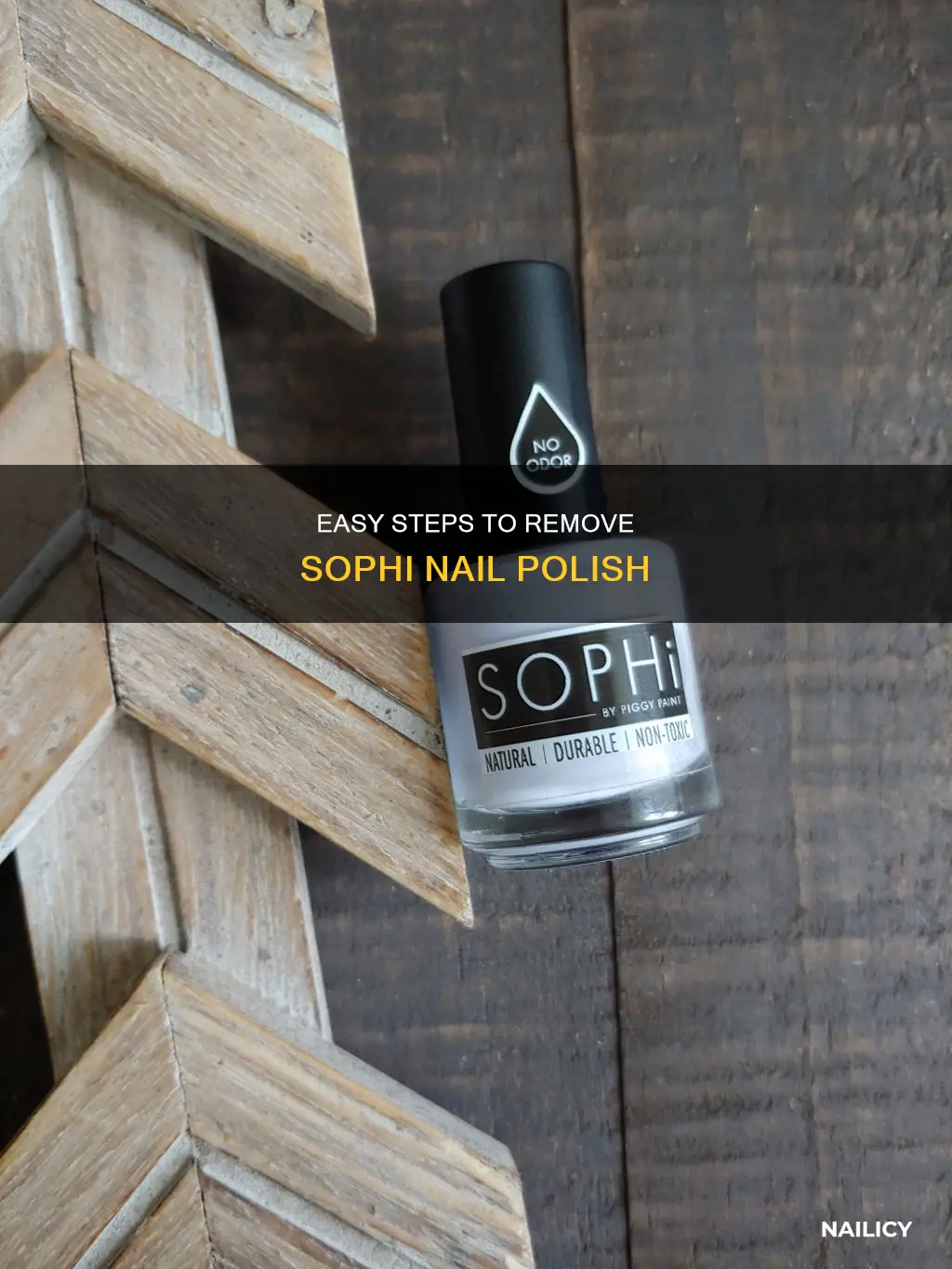 how to remove sophi nail polish
