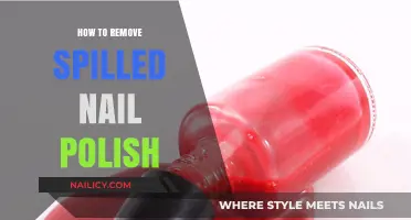 Quickly Remove Nail Polish Spills: A Step-by-Step Guide