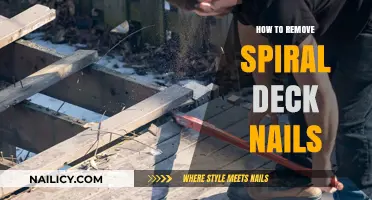 Removing Spiral Deck Nails: Effective Techniques