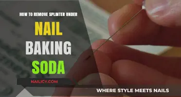 Baking Soda: A Natural Splinter Remedy