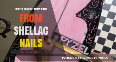 Removing Spray Paint from Shellac Nails: A Quick Guide