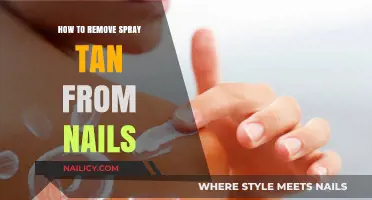 Spray Tan Removal: Easy Tips for Nails