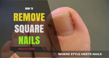 Easy Steps to Remove Square Nails at Home
