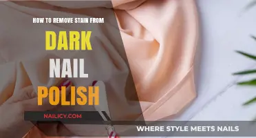 Easy Ways to Remove Dark Nail Polish Stains