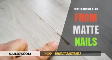 Matte Nails: Removing Stains Without Losing the Finish