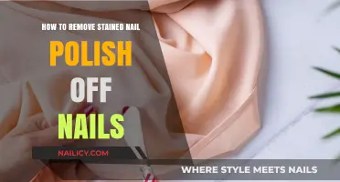Easy Ways to Remove Stubborn Nail Polish Stains