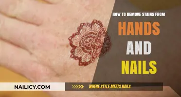 Effective Stain Removal for Hands and Nails
