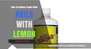 Lemon Power: Removing Nail Stains