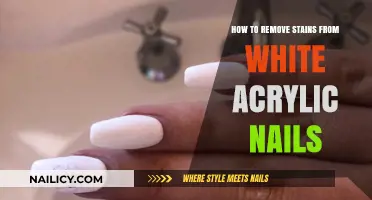 Acrylic Nails: Removing Stains and Keeping Them White