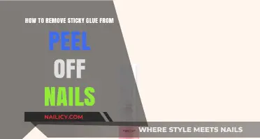 Get Rid of Sticky Glue Residue on Nails
