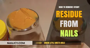Get Rid of Sticky Nail Residue Quickly and Easily