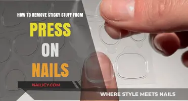 Get Rid of Sticky Residue on Press-On Nails