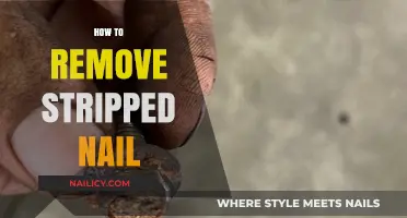 Removing Stripped Nails: Quick and Easy Solutions