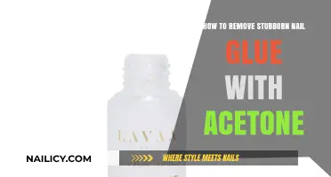 Removing Stubborn Nail Glue with Acetone: A Quick Guide