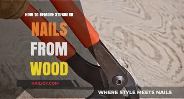 Removing Stubborn Nails: Techniques for Wood