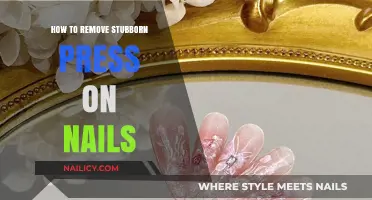 Press-On Nails: Removing the Stubborn Ones