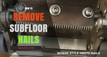 Efficiently Removing Subfloor Nails: A Step-by-Step Guide