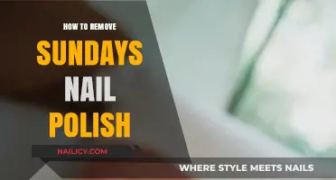 Easy Steps to Remove Sundays Nail Polish