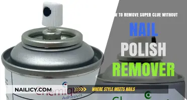 Effective Ways to Remove Super Glue without Nail Polish Remover