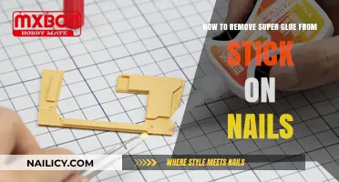 Removing Super Glue: Saving Your Stick-On Nails