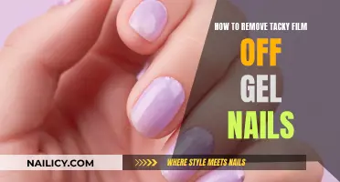 Removing Tacky Film: Gel Nails Maintenance 101