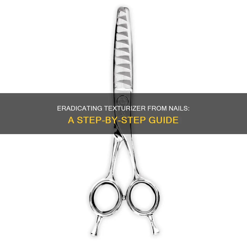 how to remove texturizer from nails