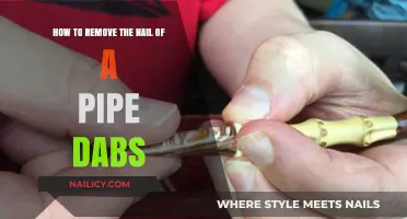 Efficiently Removing Nails from Pipe Dabs