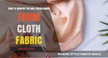 Erase Nail Polish Stains from Fabric Easily
