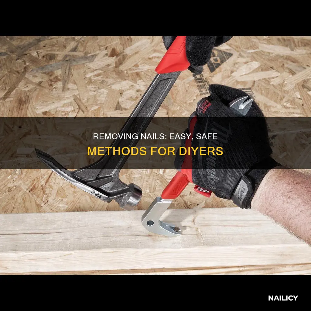 how to remove the nail