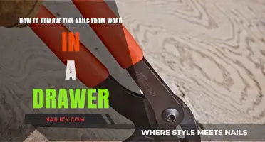 Removing Tiny Nails: Quick Tips for Woodworkers
