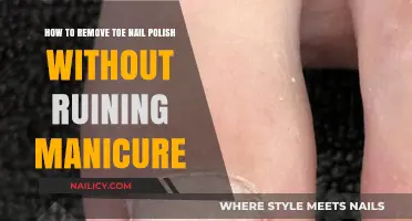 Quickly Remove Toe Nail Polish Without Ruining Your Manicure