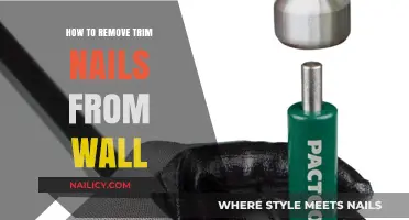 Removing Trim Nails: A Wall-Saving Guide