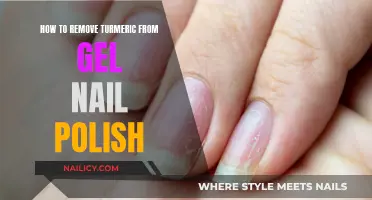 Erase Turmeric Stains from Gel Nails with Ease