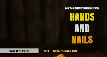 Erase Turmeric Stains from Hands and Nails Easily