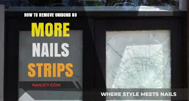 Removing Unibond No More Nails Strips: An Easy Guide