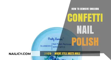 Easy Removal Guide: Unicorn Confetti Nail Polish