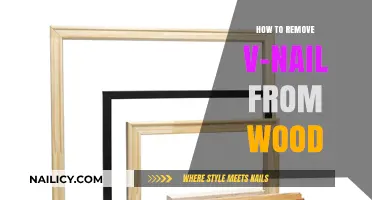 Removing V-Nails from Wood: A Step-by-Step Guide